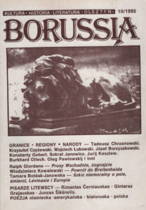 Okładka czasopisma „Borussia” — numer 10 (1995)