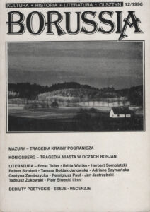 Okładka czasopisma „Borussia” — numer 12 (1996)