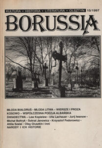 Okładka czasopisma „Borussia” — numer 15 (1997)