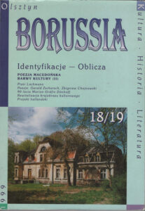 Okładka czasopisma „Borussia” — numer 18/19 (1999)