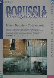 Okładka czasopisma „Borussia” — numer 23 (2000/2001)