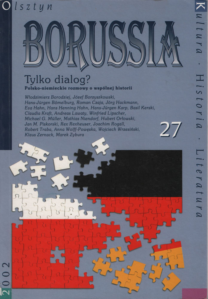 Okładka czasopisma „Borussia” — numer 27 (2002)