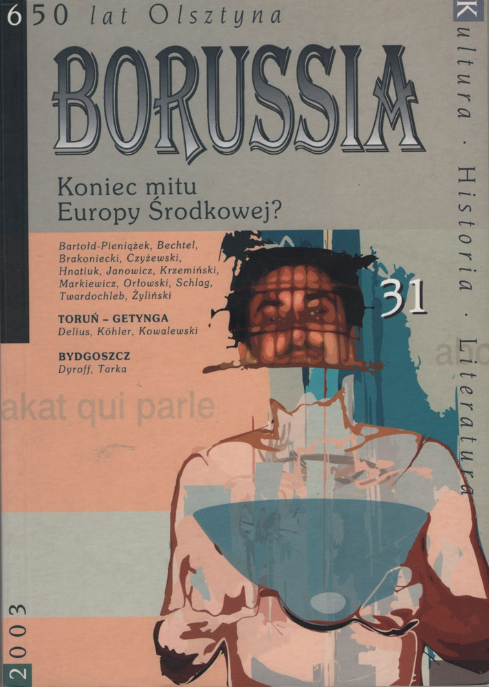 Okładka czasopisma „Borussia” — numer 31 (2003)