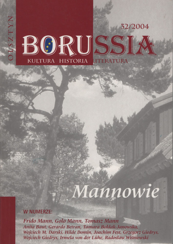 Okładka czasopisma „Borussia” — numer 32 (2004)