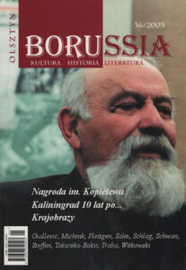Okładka czasopisma „Borussia” — numer 36 (2005)