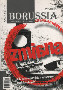 Okładka czasopisma „Borussia” — numer 39 (2006)