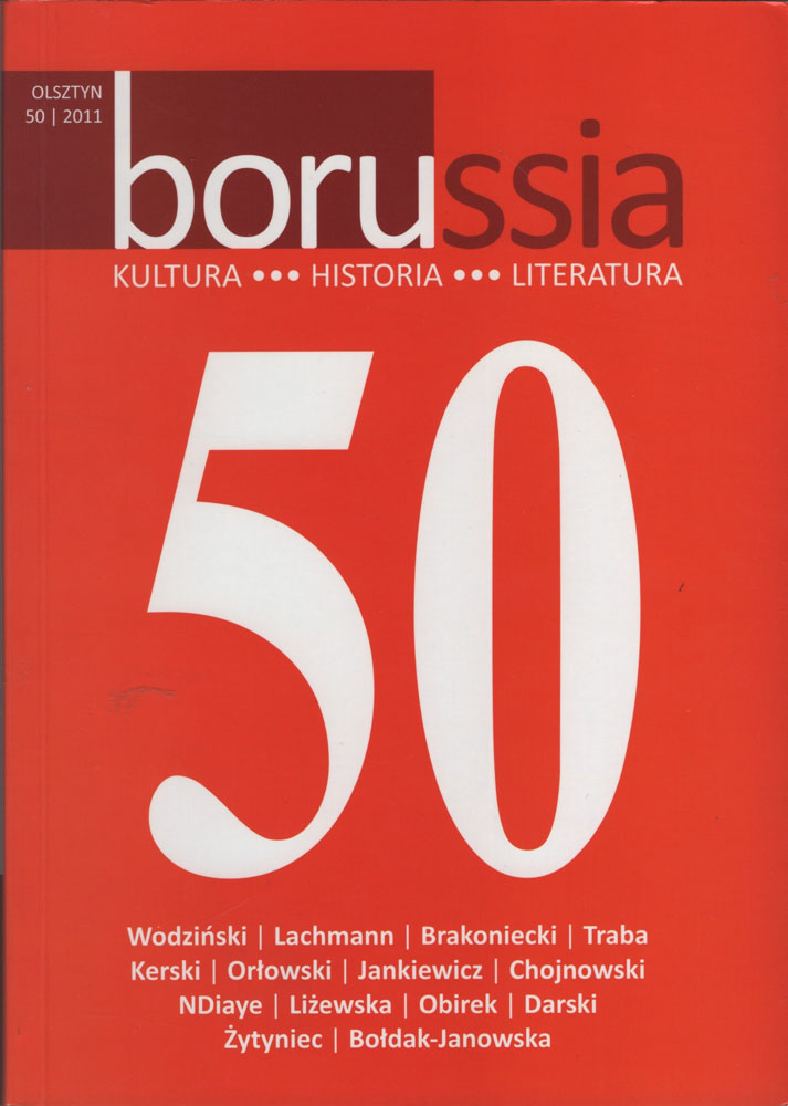 Okładka czasopisma „Borussia” — numer 50 (2011)