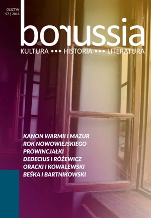 Borussia 57 (2016) — okładka